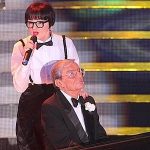 Lelio Luttazzi con Arisa