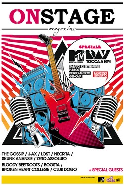 Onstage Magazine per Mtv