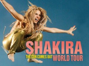 Shakira concerti Italia