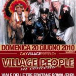 Village People al Gay Village 2010