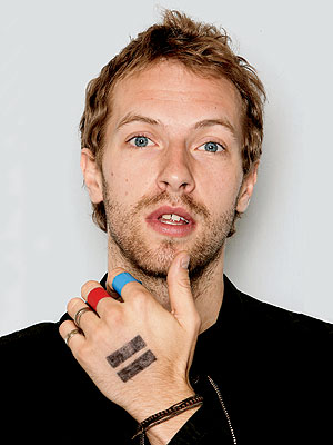Chris Martin dei Coldplay