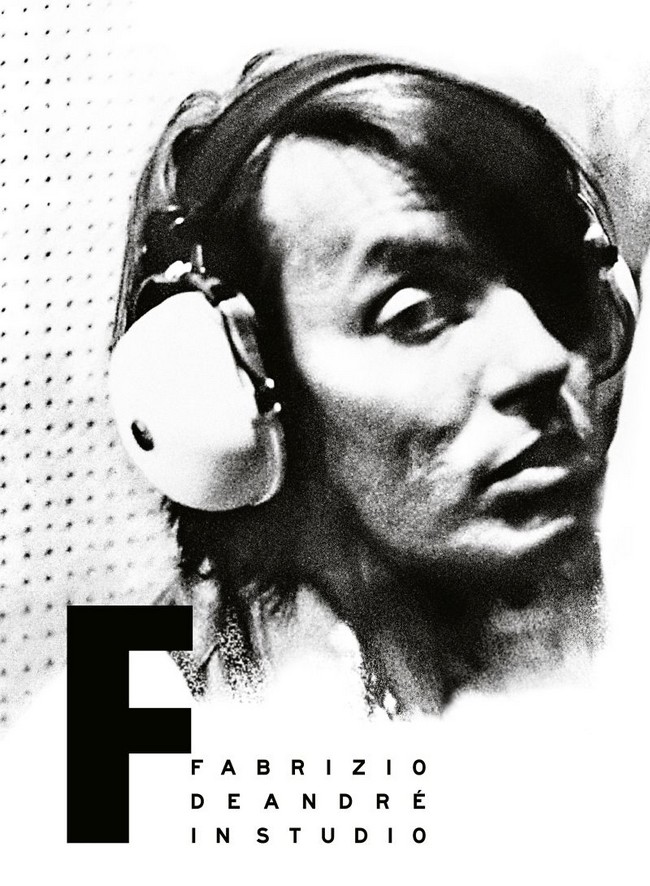 Cover "Fabrizio De Andrè. In studio" ph Luca Greguoli Venini