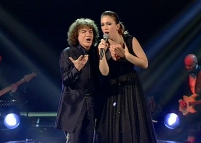 Elhaida Dani e Riccardo Cocciante