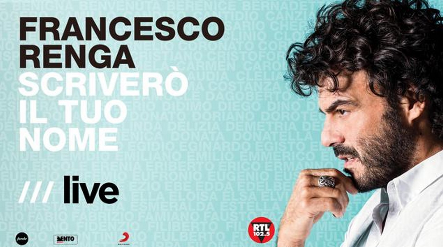 Francesco Renga Tour
