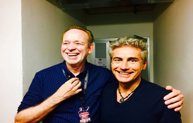 Phil Manzanera e Luciano Ligabue