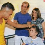 Marco Carta con Domenico ©Foto Dipiù