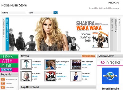 Nokia Music Store