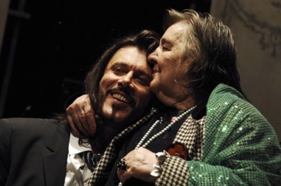 Giovanni Nuti e Alda Merini