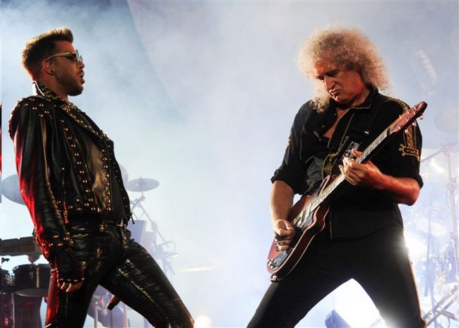 Queen con Adam Lambert