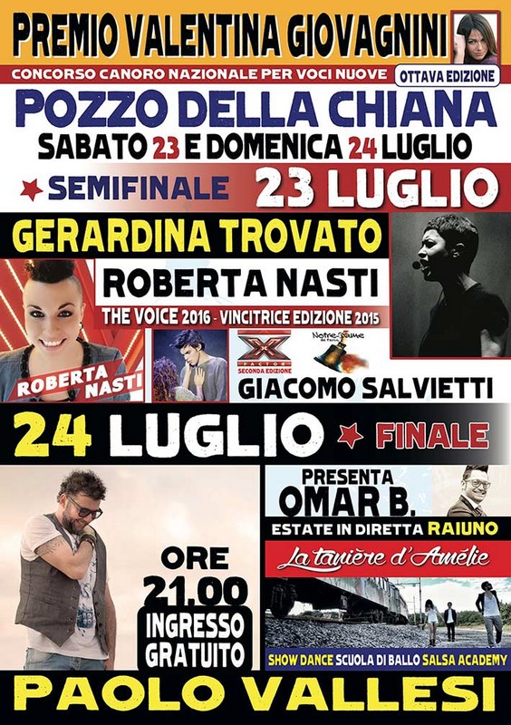 PREMIO VALENTINA GIOVAGNINI