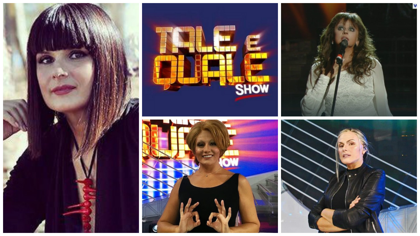 TALE E QUALE SHOW SILVIA MEZZANOTTE