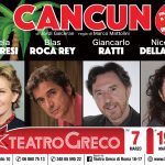 La locandina di Cancun, spettacolo con Pamela Villoresi al Teatro Greco di Roma