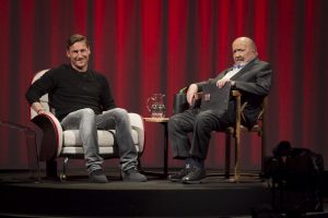 MAURIZIO COSTANZO E FRANCESCO TOTTI