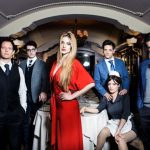 Il cast di RISIKO - Quell’ irrefrenabile voglia di potere. Foto. Barbara Ledda, location; Herry’s Bar