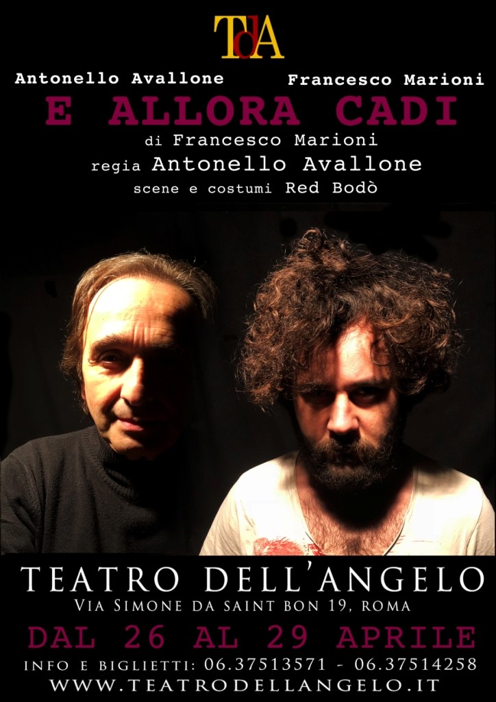 E allora cadi, locandina