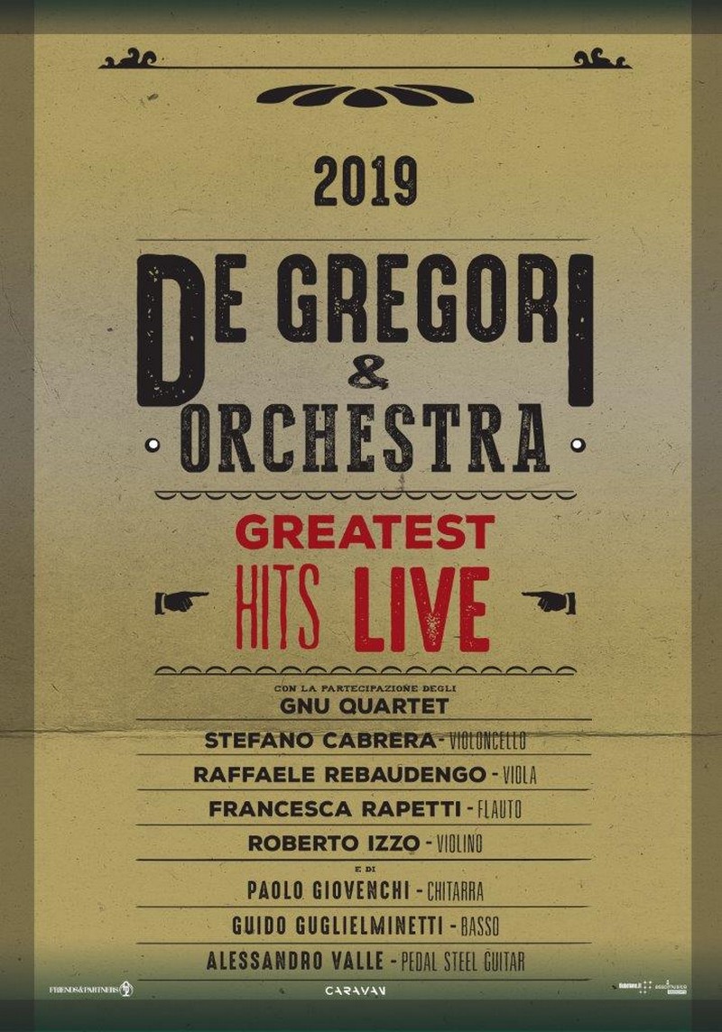 Francesco De Gregori, Greatest Hits Live