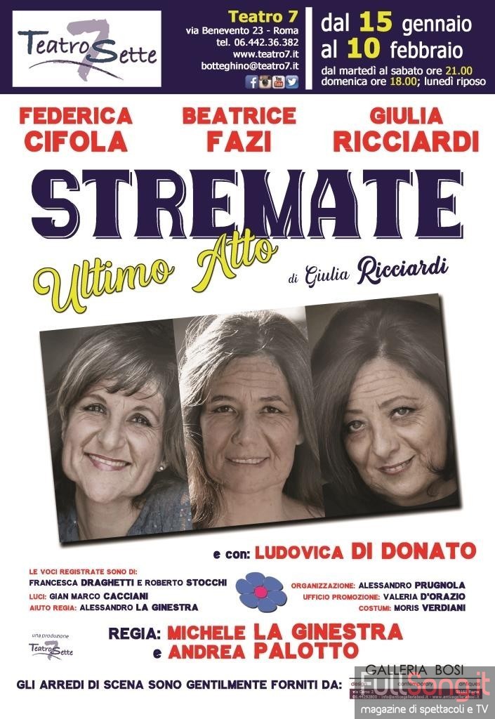 Teatro, Stremate Ultimo Atto