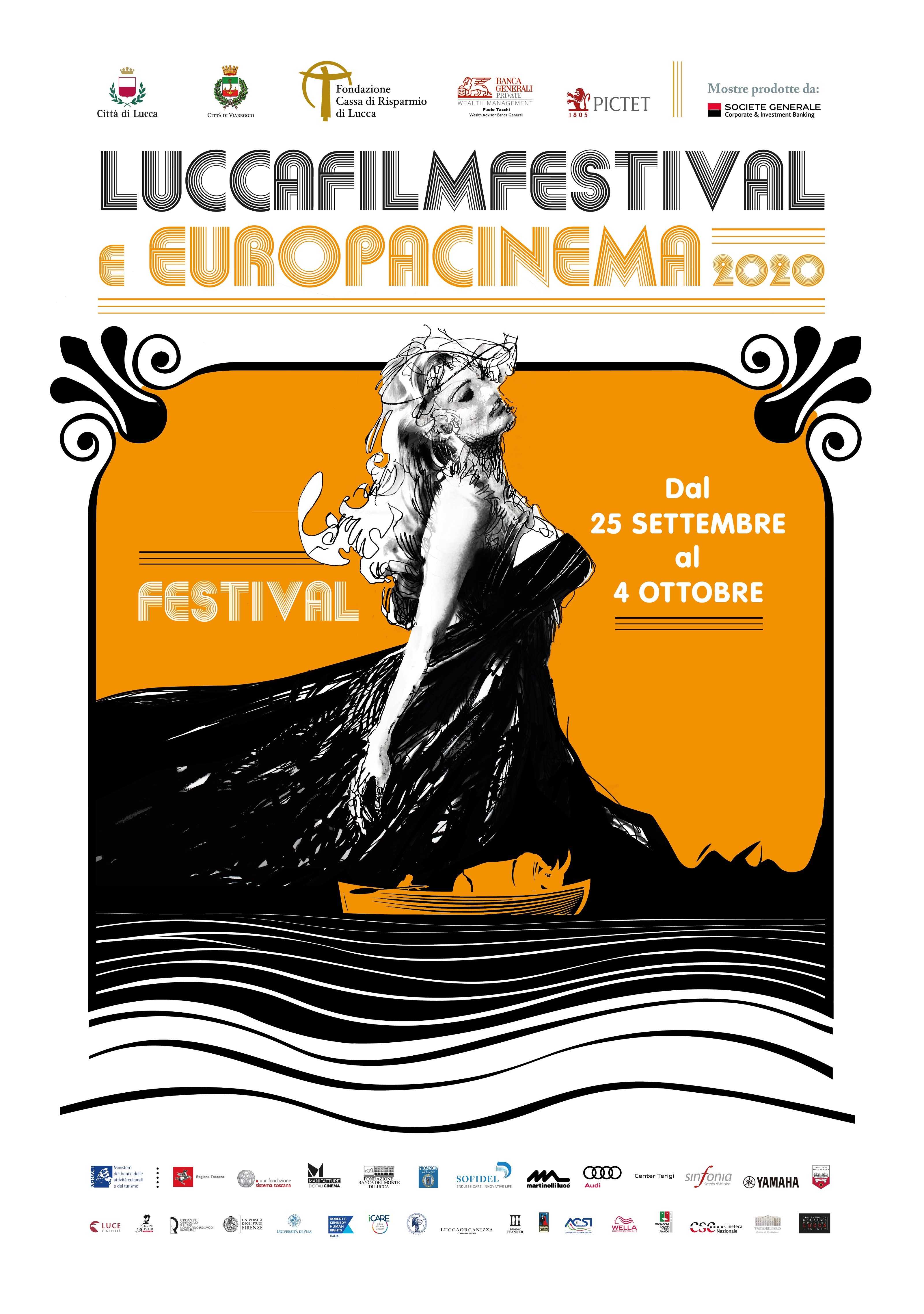 Lucca Film Festival e Europa Cinema, locandina