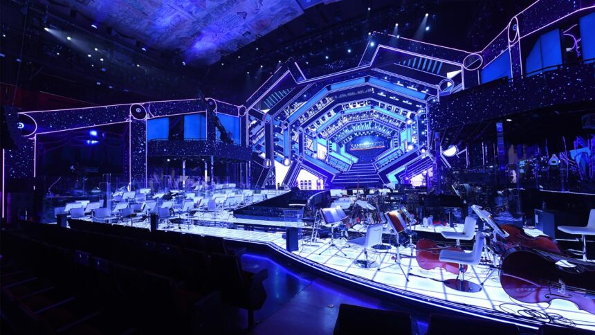 Scenografia Festival di Sanremo 2021