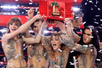 Maneskin Sanremo 2021 vincitori - Foto Ufficio Stampa RAI