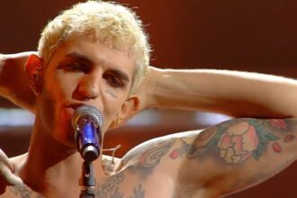 Achille Lauro a Sanremo 2022