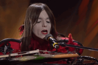 Lucio Corsi Festival di Sanremo 2025 - Foto Streaming