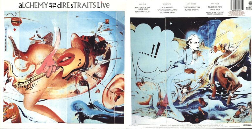 Alchemy Dire Straits - Foto copertina vinile
