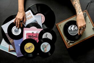 Collezione di dischi in vinile - Foto U+