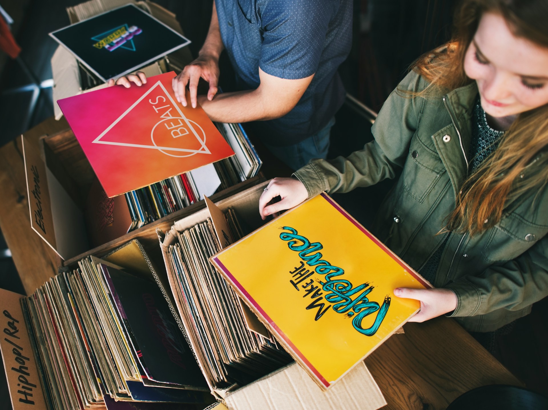 Dischi in vinile - Foto U+