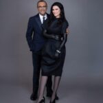 Carlo Conti e Laura Pausini - Foto Uff. Stampa RAI