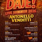 Antonello Venditti celebra 40 anni di “Notte prima degli esami” con l’album live “DAJE!”…