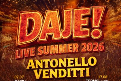 Antonello Venditti celebra 40 anni di “Notte prima degli esami” con l’album live “DAJE!”…